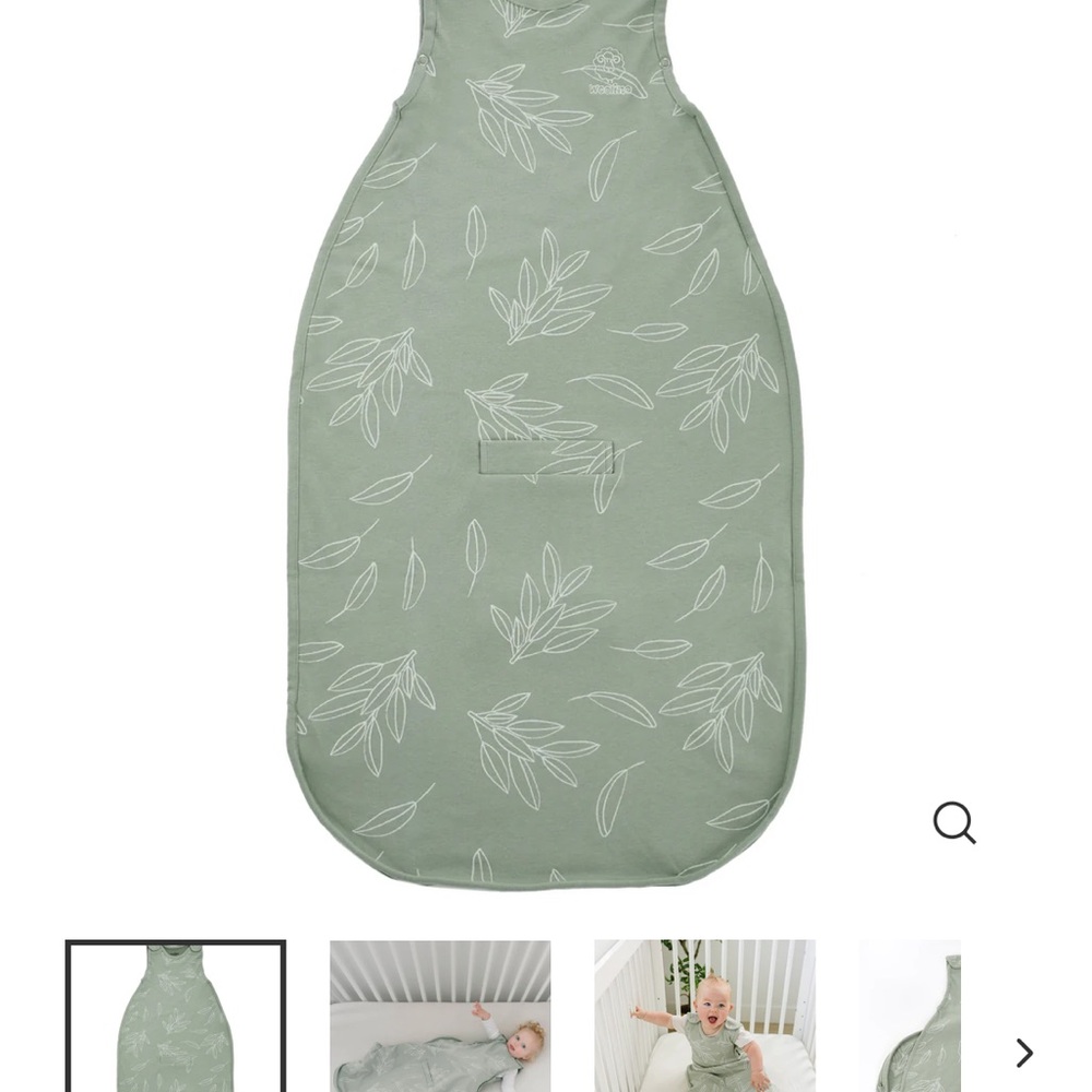 Woolino All Seasons Sleep Sack 2-24 months, Sage